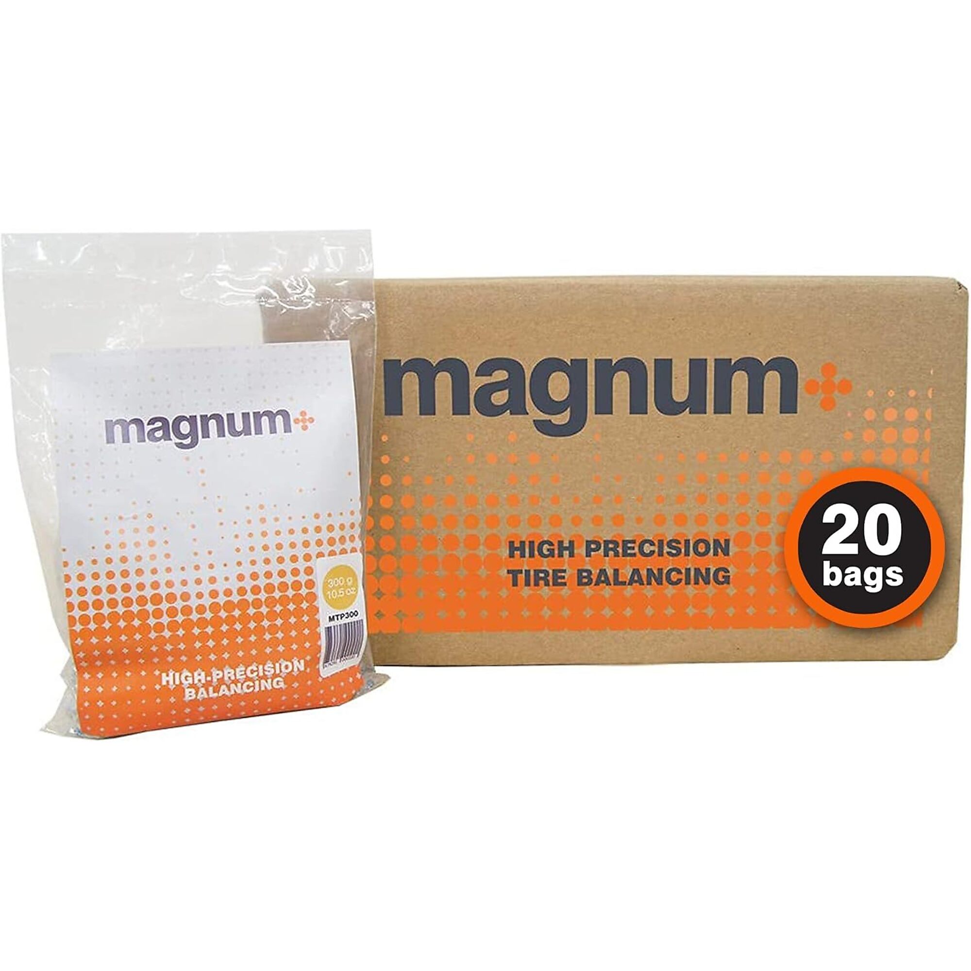 Martins Industries Magnum+ Tire Balancing Beads — 10.5oz, 20 Bags, TPMS Compatible, Model# MRIMTP300